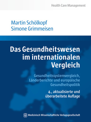 cover image of Das Gesundheitswesen im internationalen Vergleich
